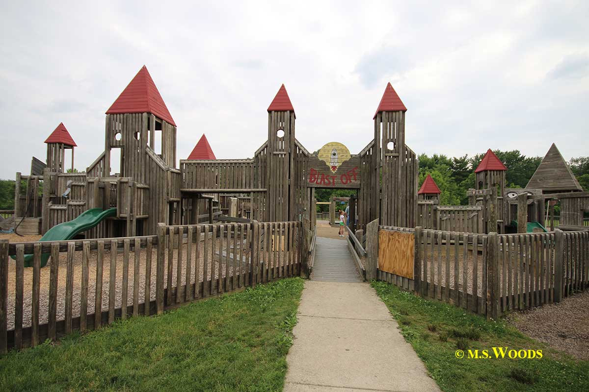 Blast Off Playground at Williams Park Shelter in Brownsburg, Indiana