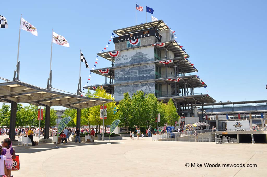 The Pagoda at the Indianapolis 500 Mile Racetrack on the westside of Indianapolis, Indiana