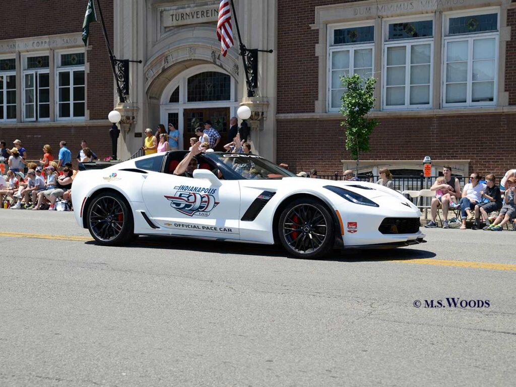 Pace car for the Indianapolis 500-mile race in Indianapolis, Indiana