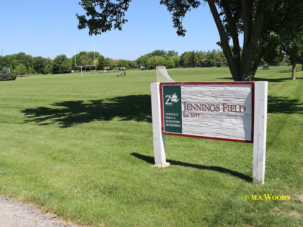 Jennings Field in Zionsville Indiana