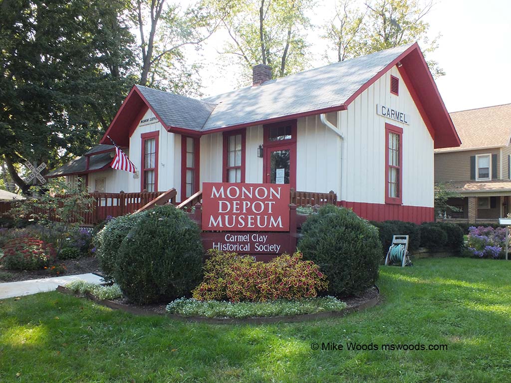 Monon Depot Museum brought to you by the Carmel Clay Historical Society in Carmel Indiana