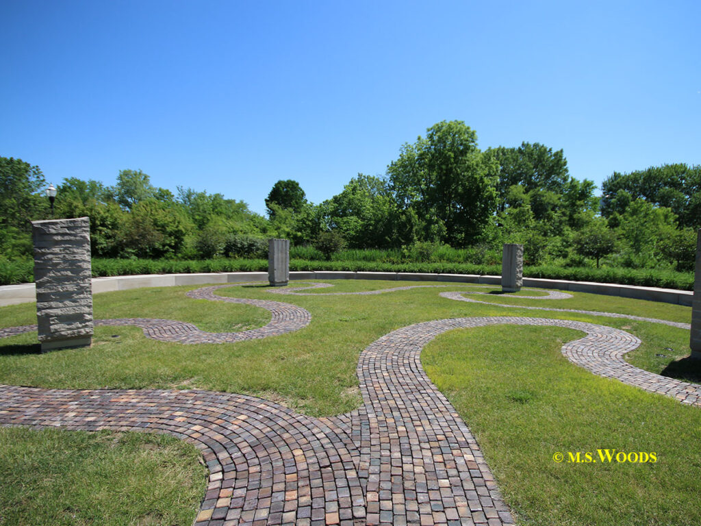 Walking Paths at the American Legion Trail Crossing in Zionsville, Indiana