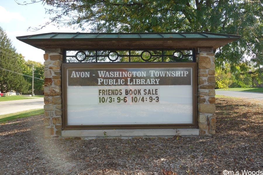 Avon Washinton Public Library in Avon, Indiana
