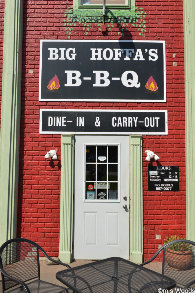 Big Hoffa's BBQ in Westfield, Indiana