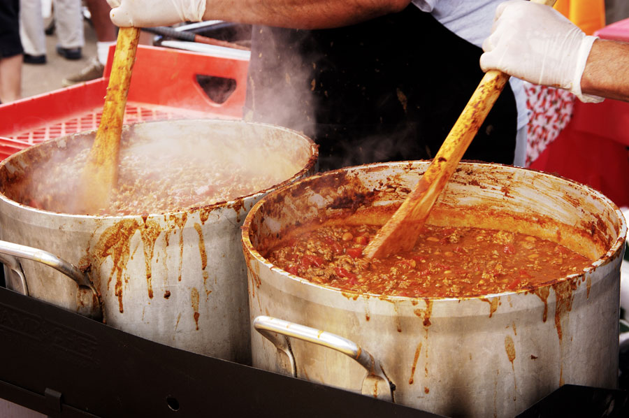 Yum, Yum! It's the Chili Cookoff in Zionsville, Indiana