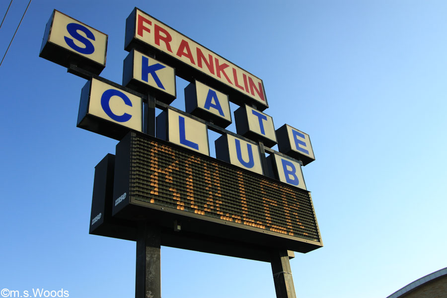 The Franklin Skate Club in Franklin, Indiana