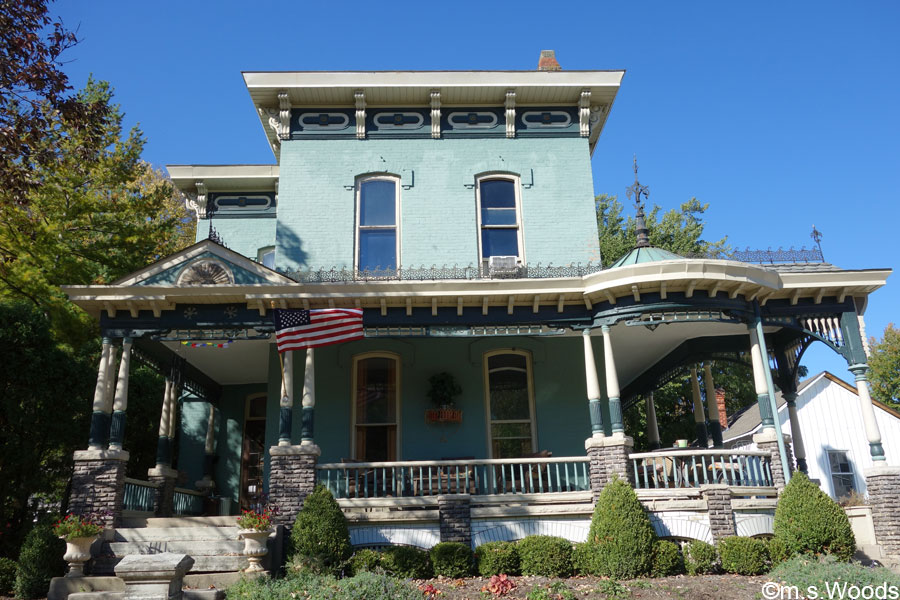 Historic house in Greenfield, Indiana