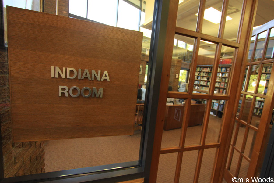 The Indiana Room at the Mooresville Public Library in Mooresville, Indiana