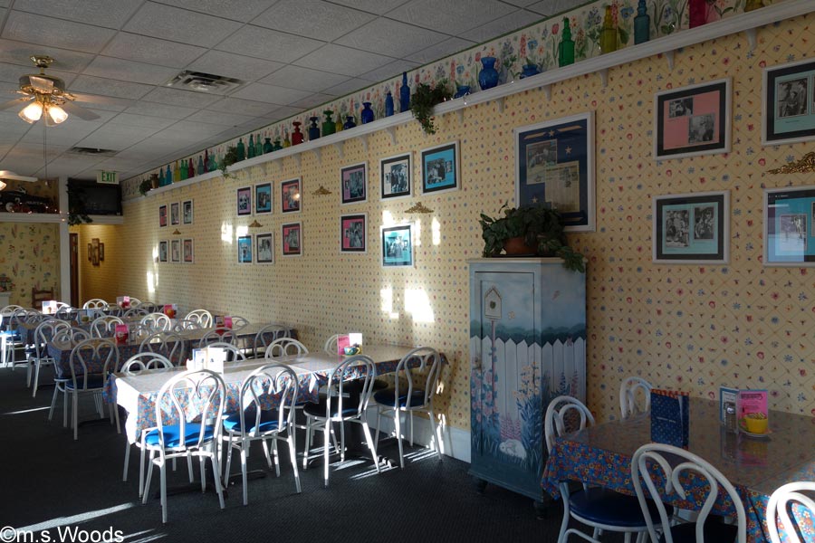 Inside of the Mayberry Cafe in Danville, Indiana