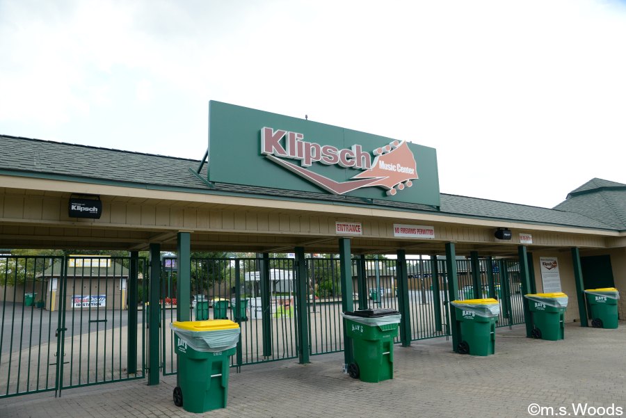 Entrance to the Klipsch Music Center in Noblesville, Indiana