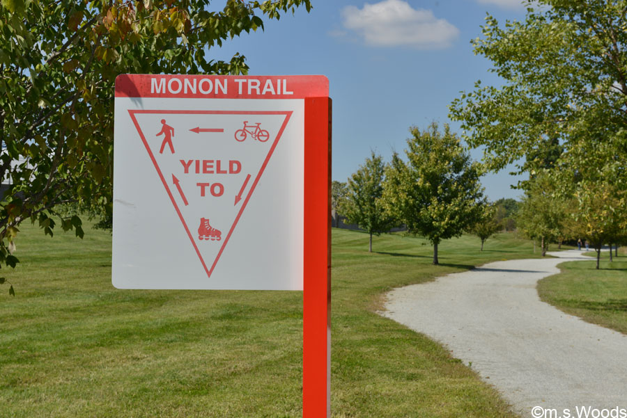 North section of the Monon Trail in Westfield, Indiana