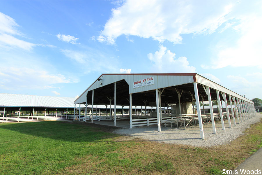 Morgan County Fair Show Arena in Martinsville, Indiana