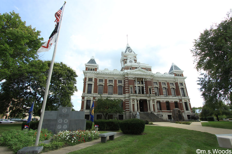 Johnson County Court House in Franklin, Indiana