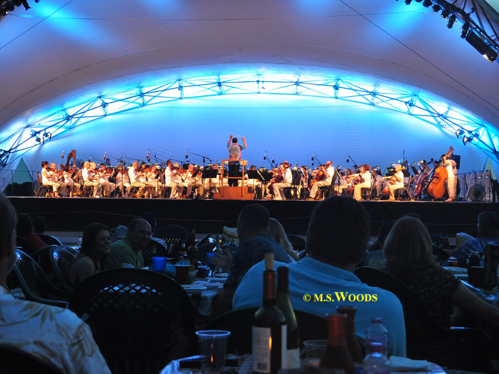 Symphonie on the Prairie at Conner Prairie in Fishers, Indiana