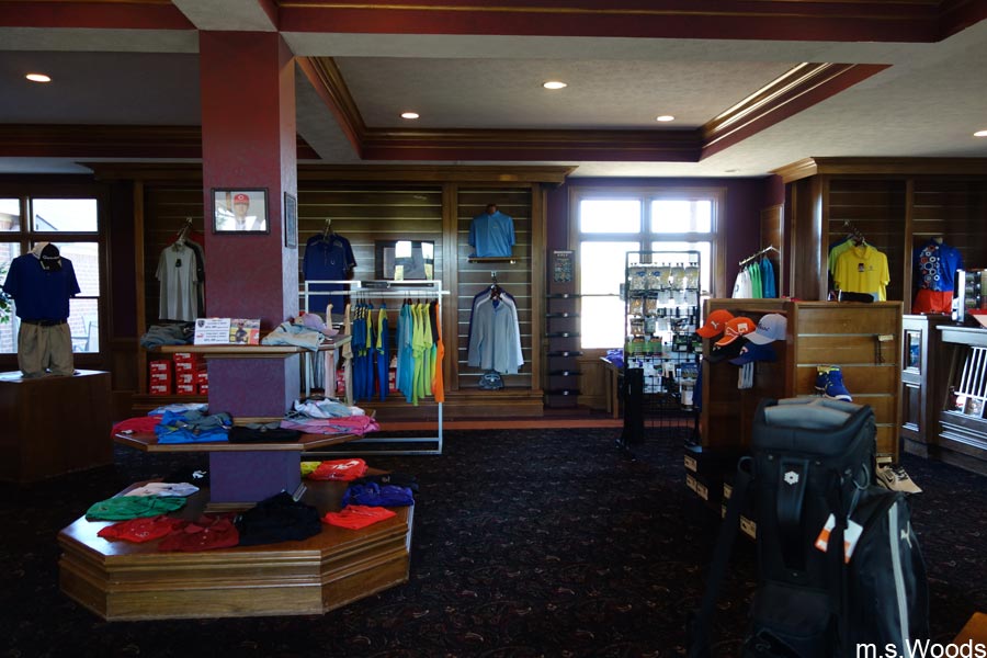 The pro shop at West Chase Golf Club in Brownsburg, Indiana